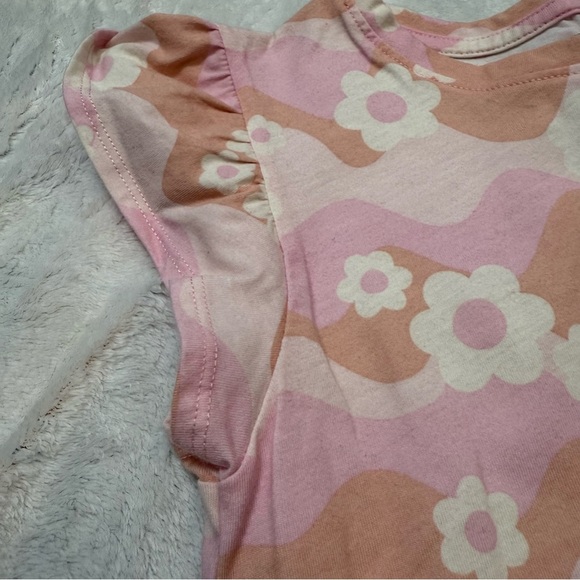 🍁3/$15 Pink Floral and Leopard Print T-Shirt Lot - Picture 6 of 6